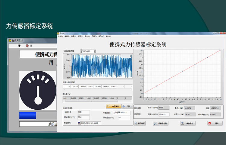 力传感器标定系统